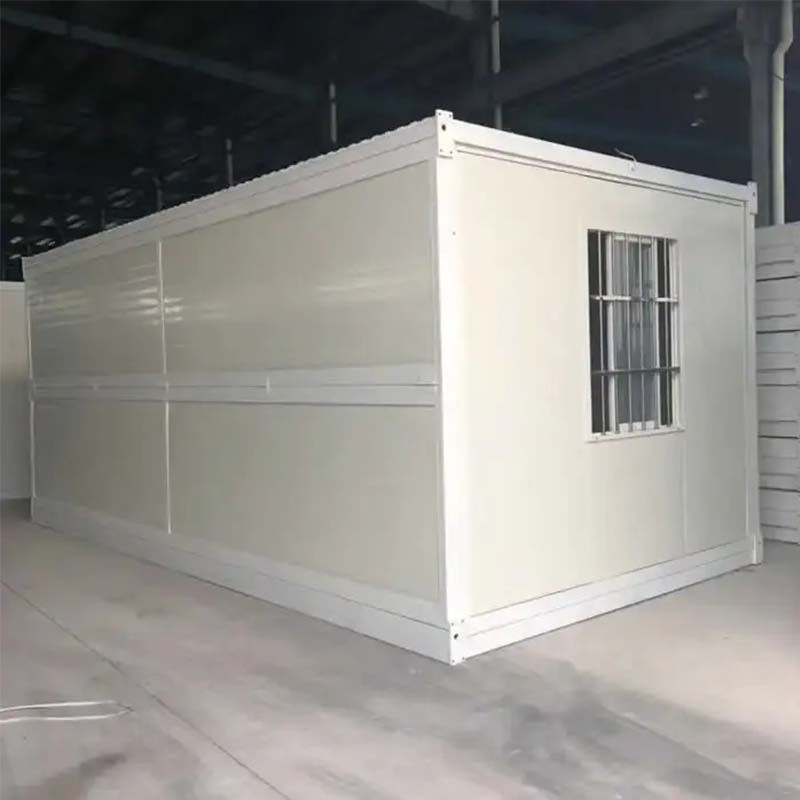 Casa contenedor modular de oficina plegable de construcción rápida y bajo costo