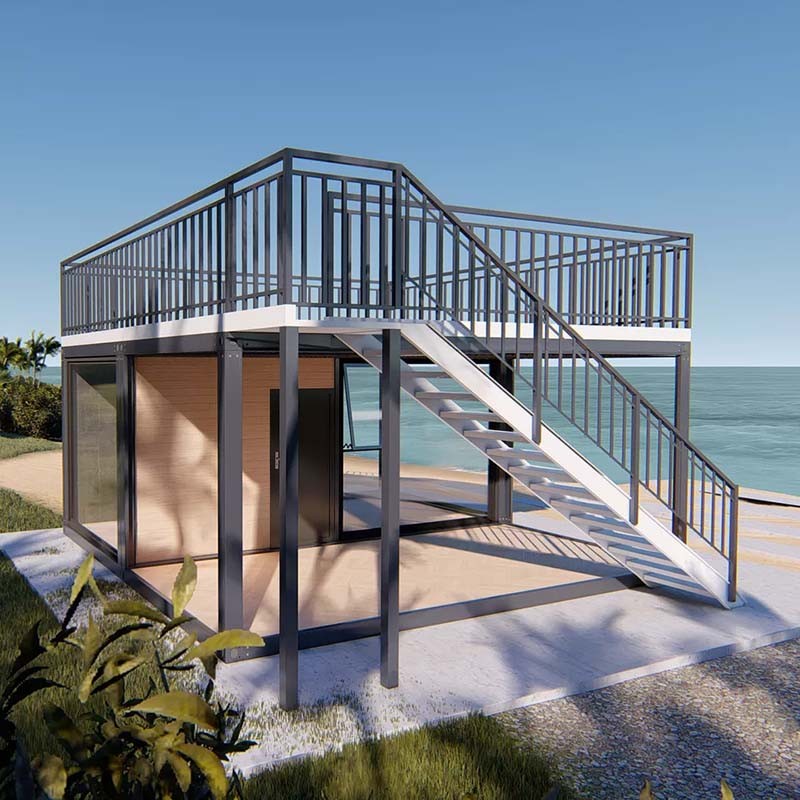 Innovación de casas modulares prefabricadas para Seaside