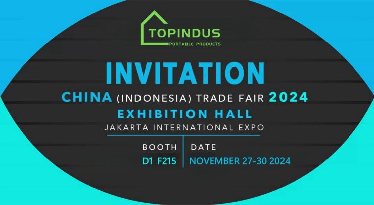 ¡Noticias emocionantes del Grupo Topindus! ¡Únase a nosotros en la feria comercial de China (Indonesia) 2024!