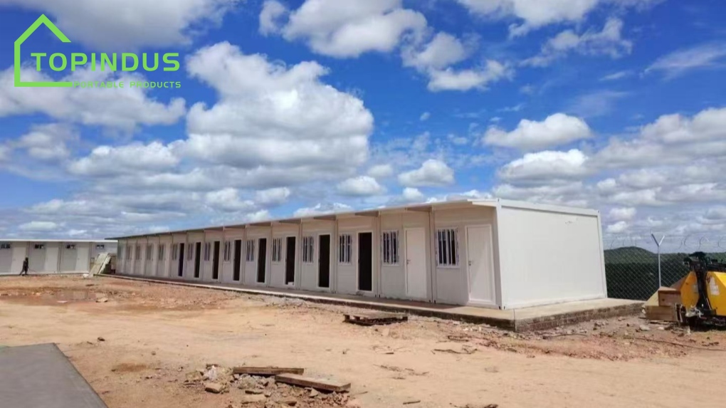 Casas modulares Topindus, ¡hogares confortables para trabajadores de campamentos mineros!