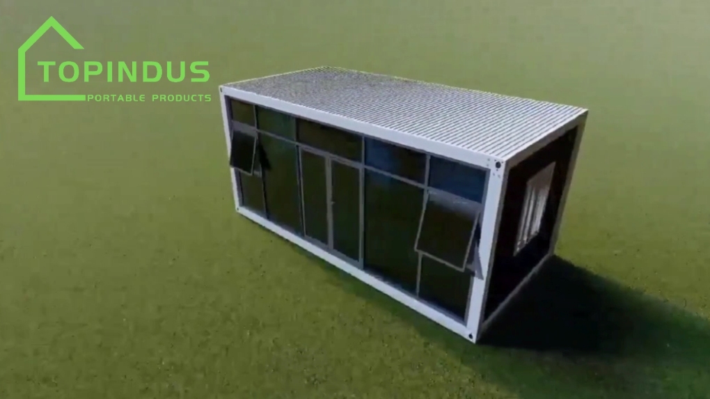 Reimaginando la vida moderna: La casa contenedor desmontable de 20 pies