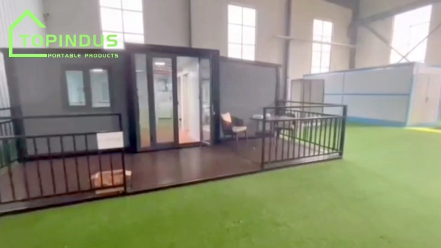 Casas contenedor expandibles: una solución flexible, ecológica y cómoda para vivir.