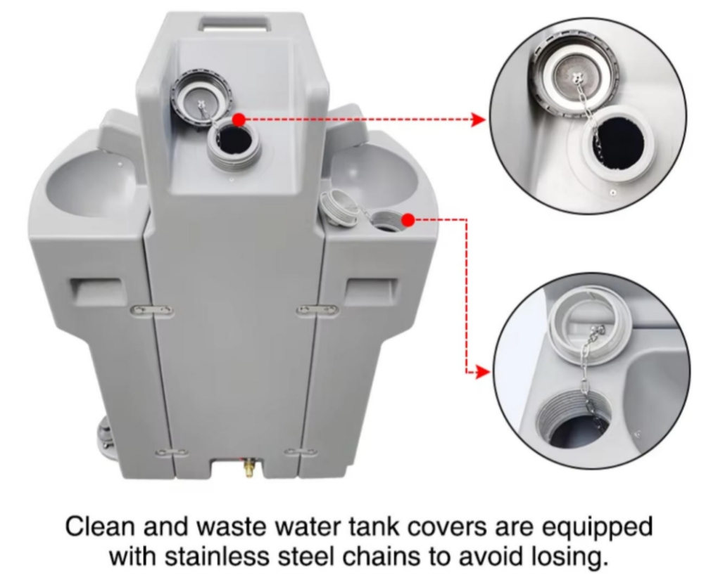 Modern Durable Outdoor Use Portable Hand Wash Station