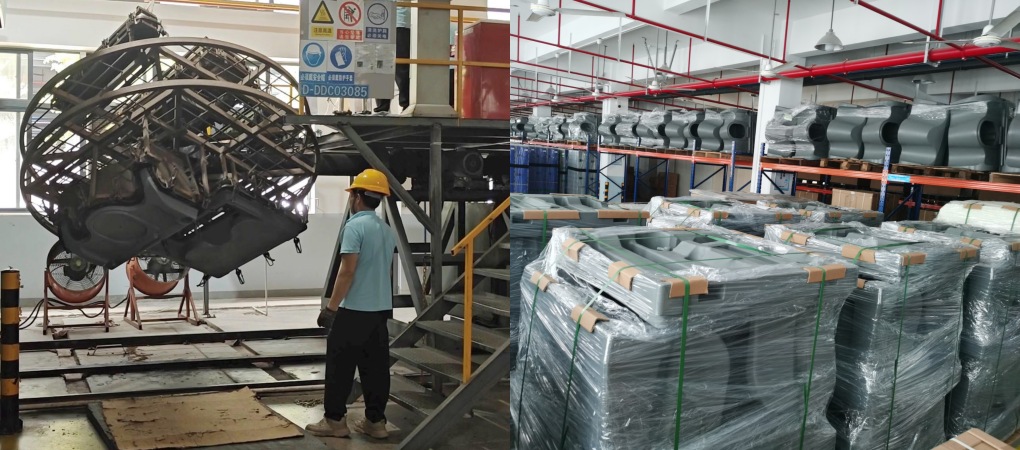 HDPE Wheelchair Handicap Portable Toilet