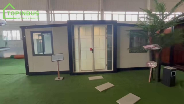 Casa contenedor expandible apta para múltiples escenarios.