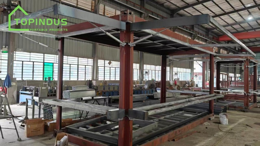 Quiosco portátil inteligente con ventanas enrollables eléctricas