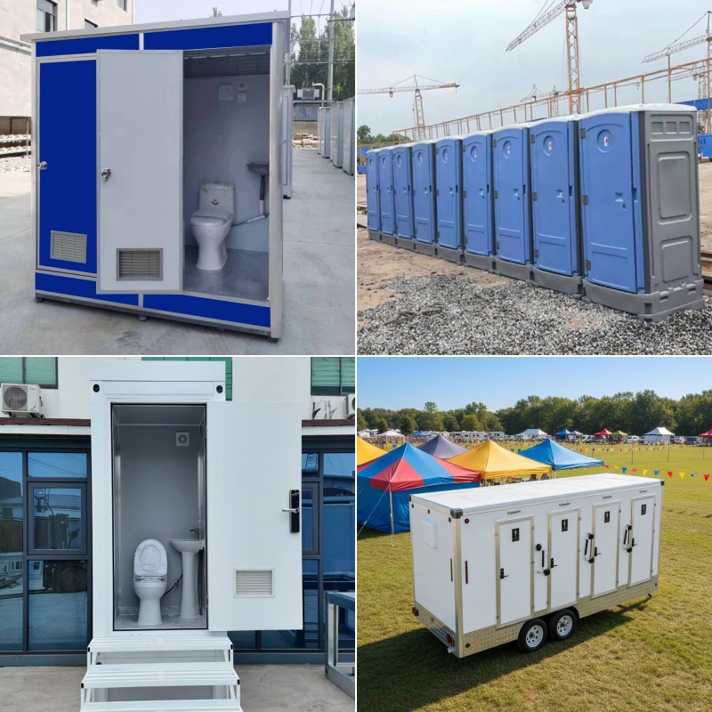 ¿Con qué frecuencia se deben revisar los baños portátiles y necesitan agua o electricidad?