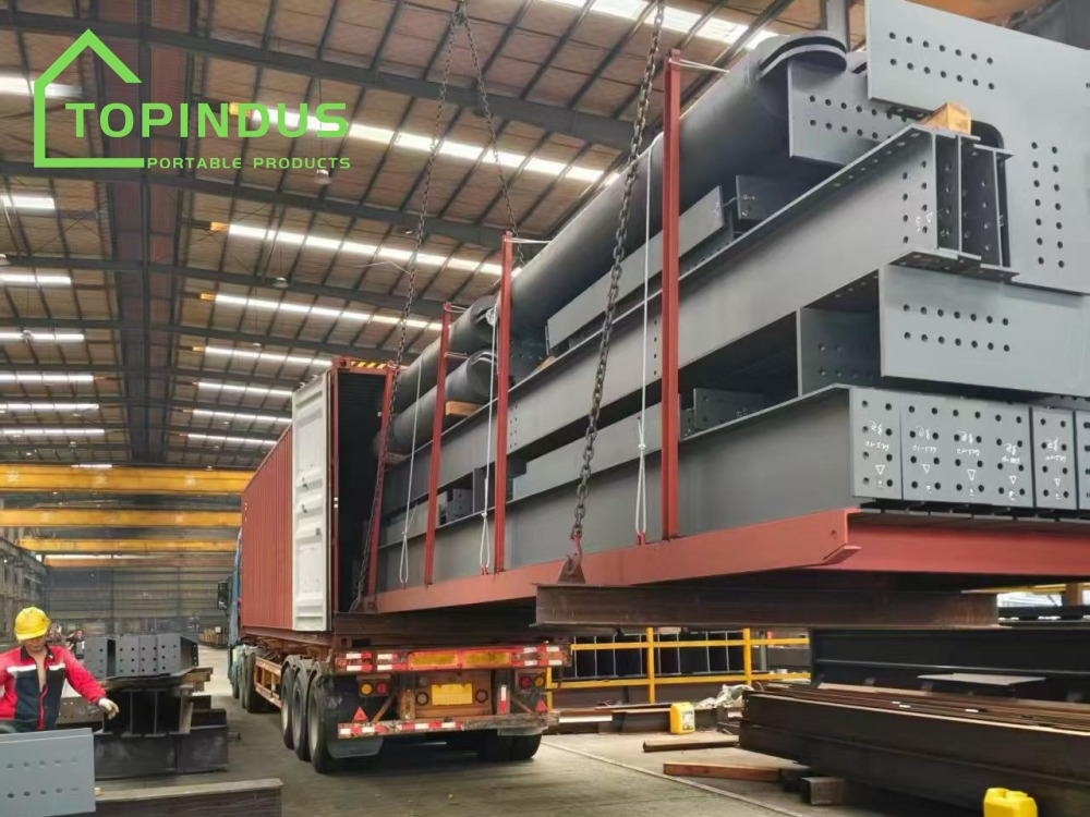 Proyecto de escuela con estructura de acero TOPINDUS en Trinidad y Tobago.