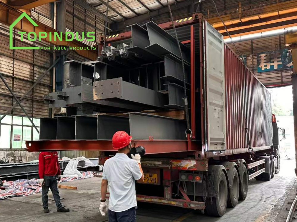 Proyecto de estructura de acero de 5 pisos de TOPINDUS Guatemala